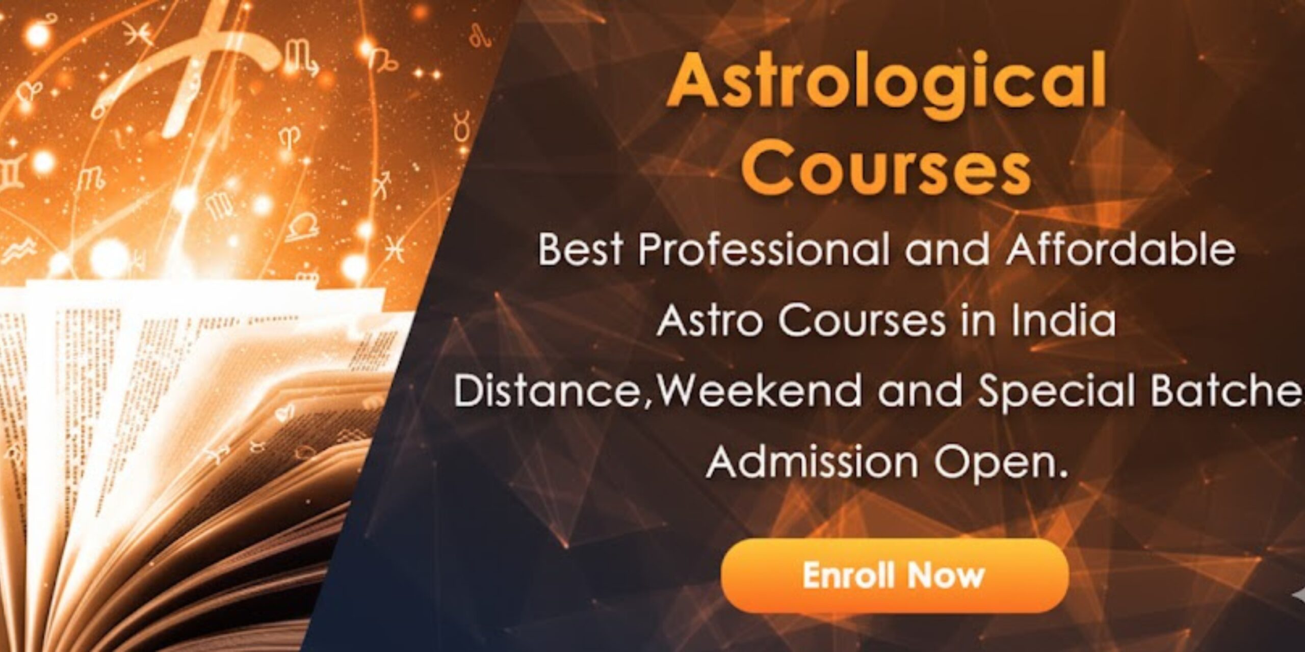 Dark Purple and Gold Elegant Astrology Predictions Astrologer Services Horoscope Banner